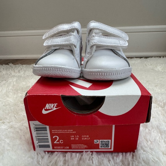 Toddler Velcro Nike 💜 - Picture 3 of 5